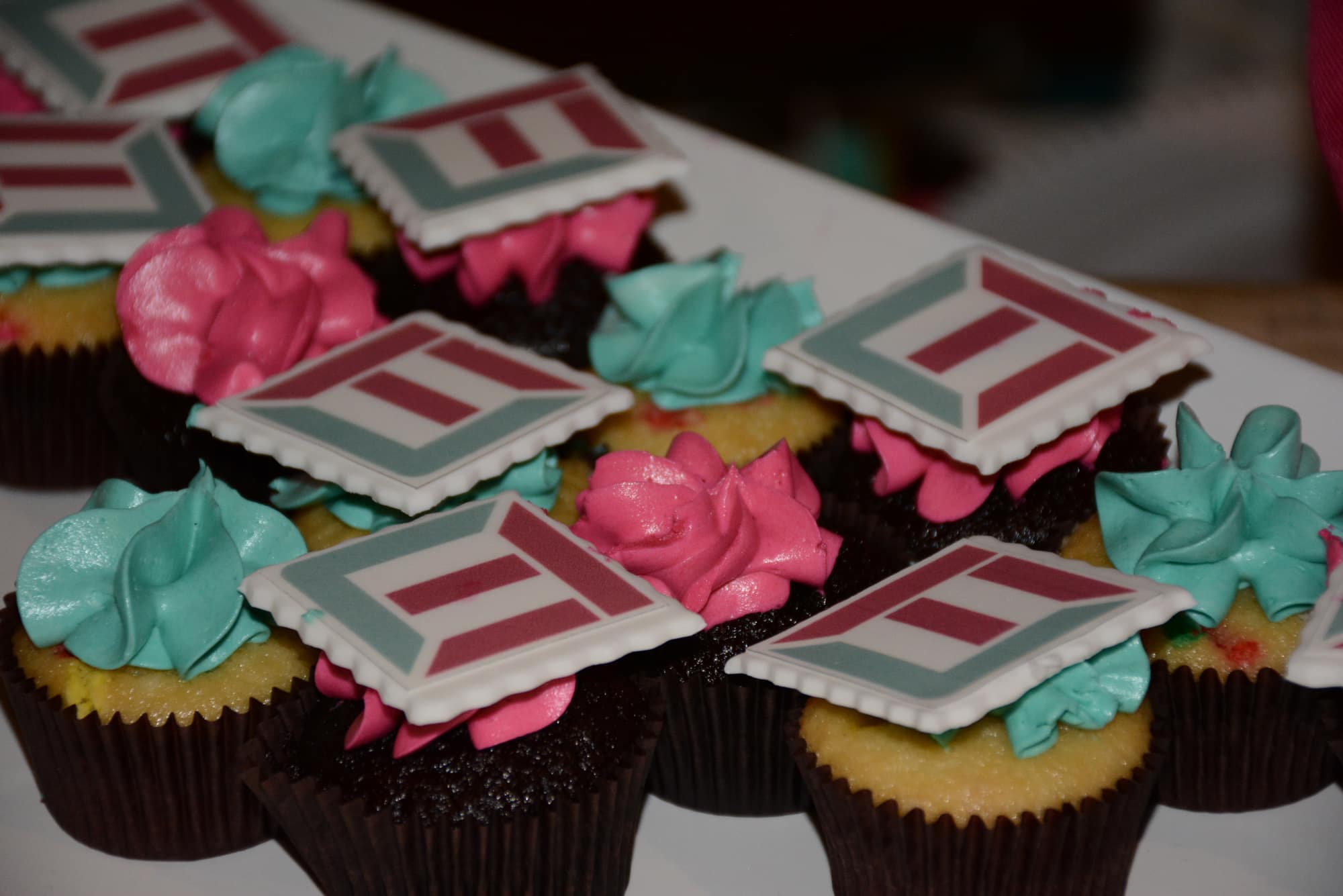 Some of the evening's desserts sported Free State's new logo.
