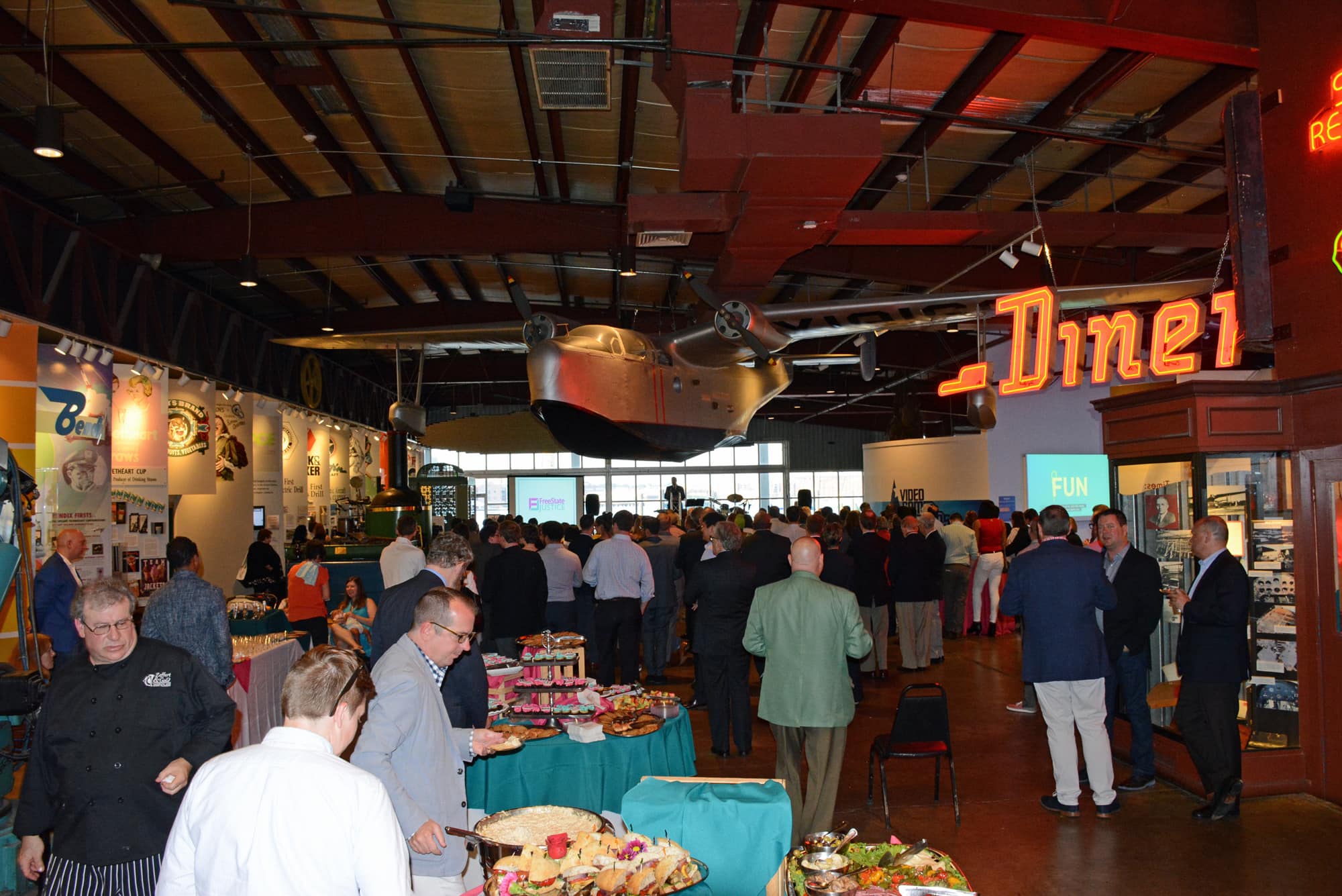 More than a couple hundred people attended the celebration.