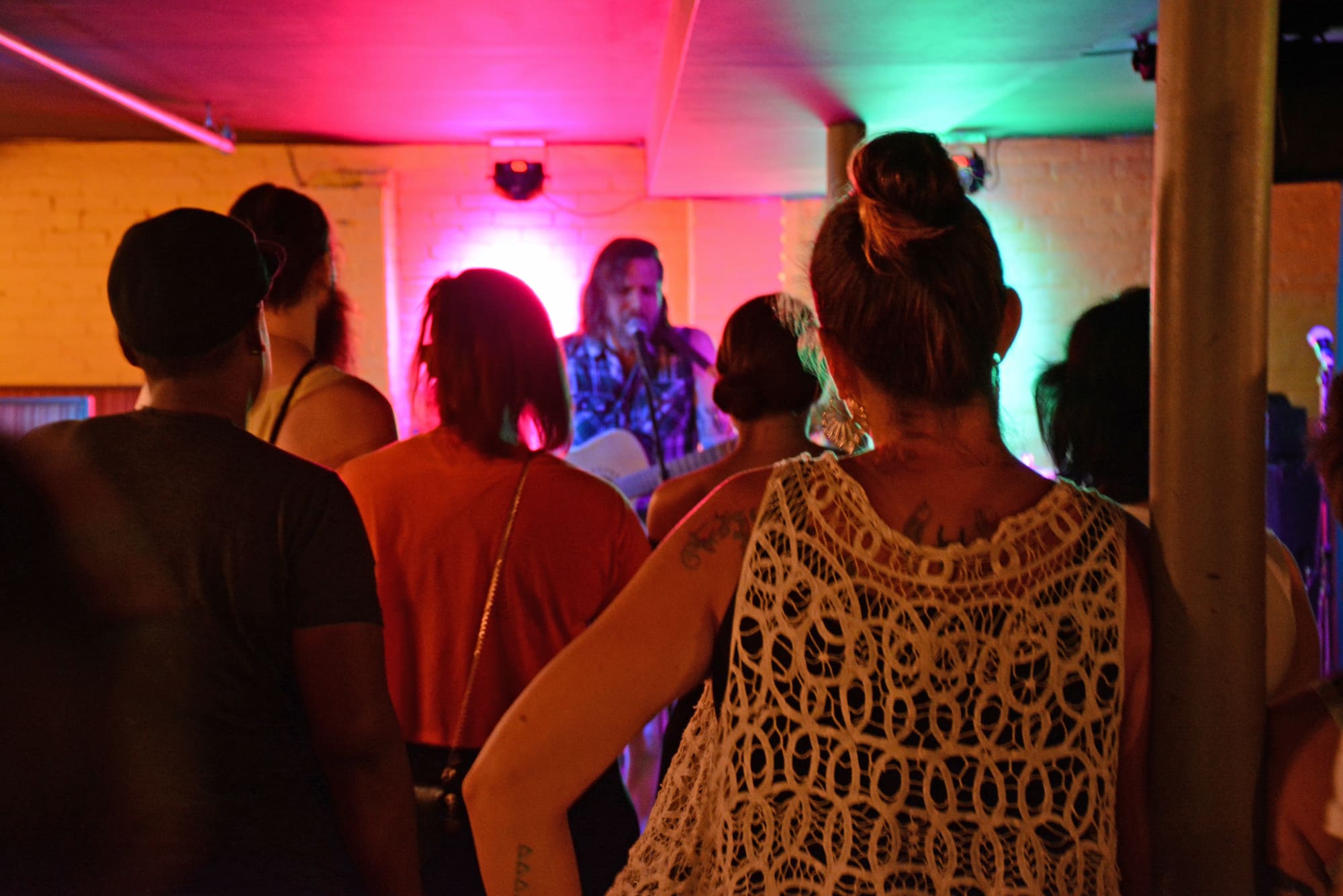 Several artists performed for the gathering, including Blacksage, Maxine, Joseph and the Beasts and Deafscene.