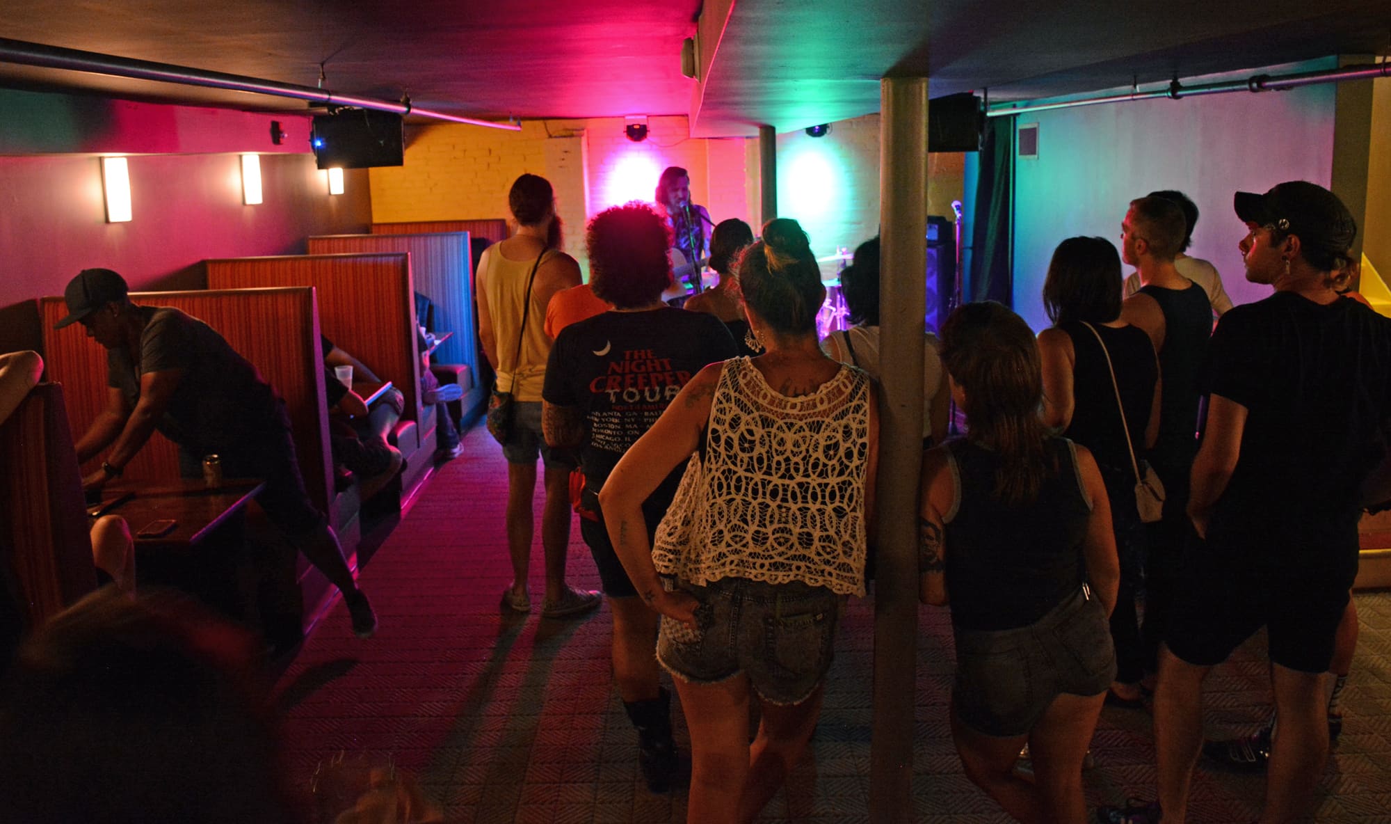 The Benefit for Orlando took place downstairs at Joe Squared.