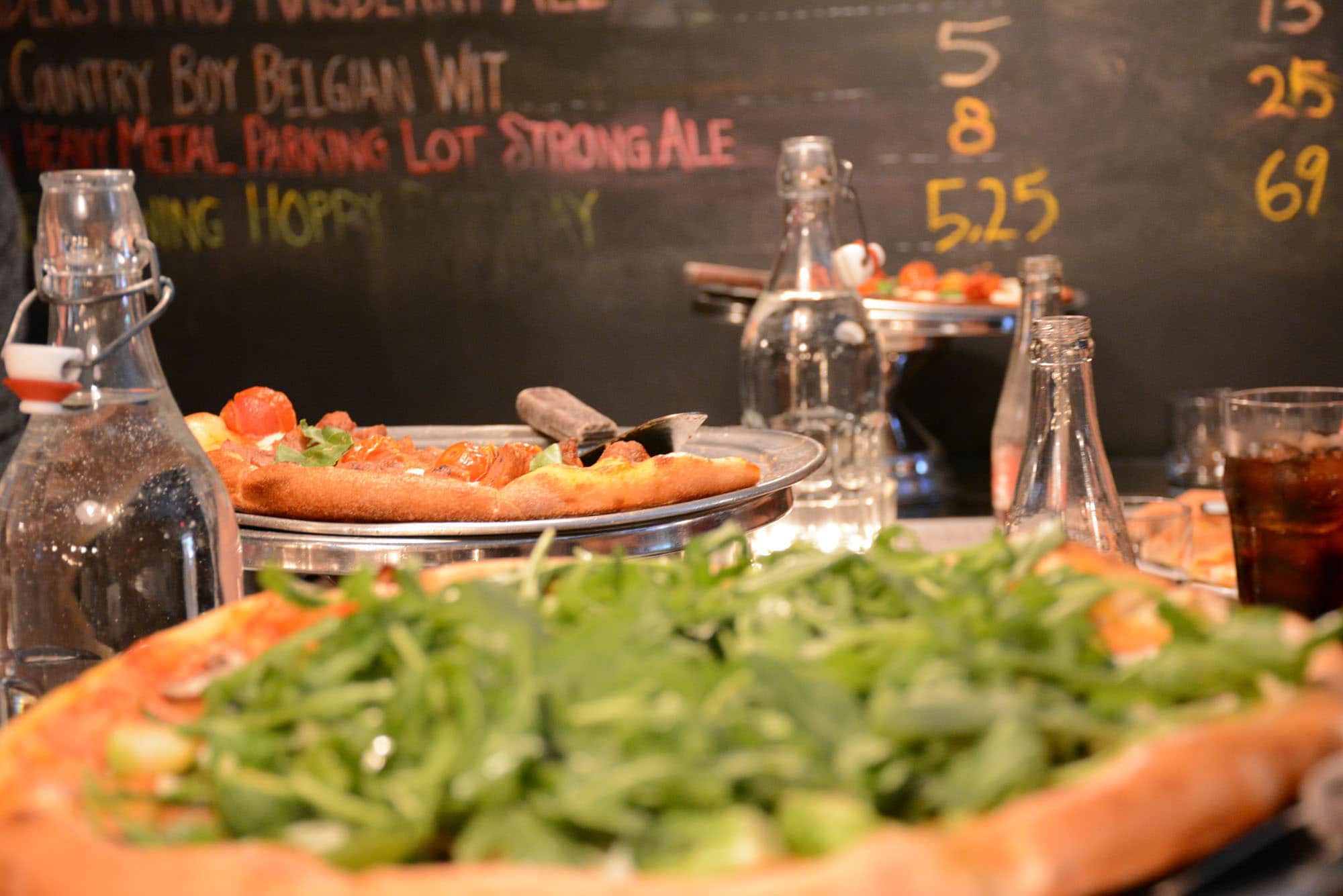 Birroteca's famed pizza was on the menu at the event.