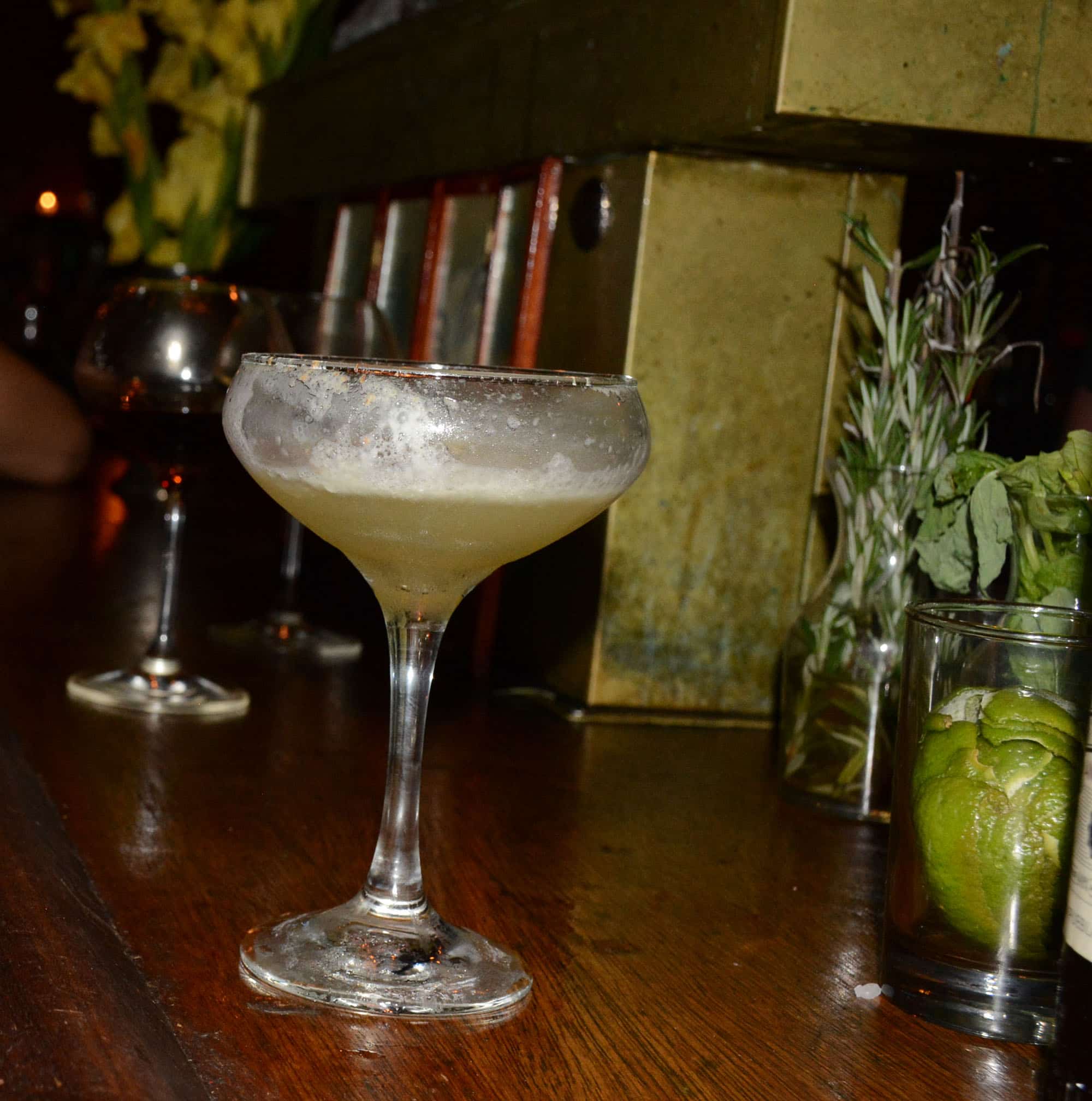 Special cocktails were created for the fundraiser.