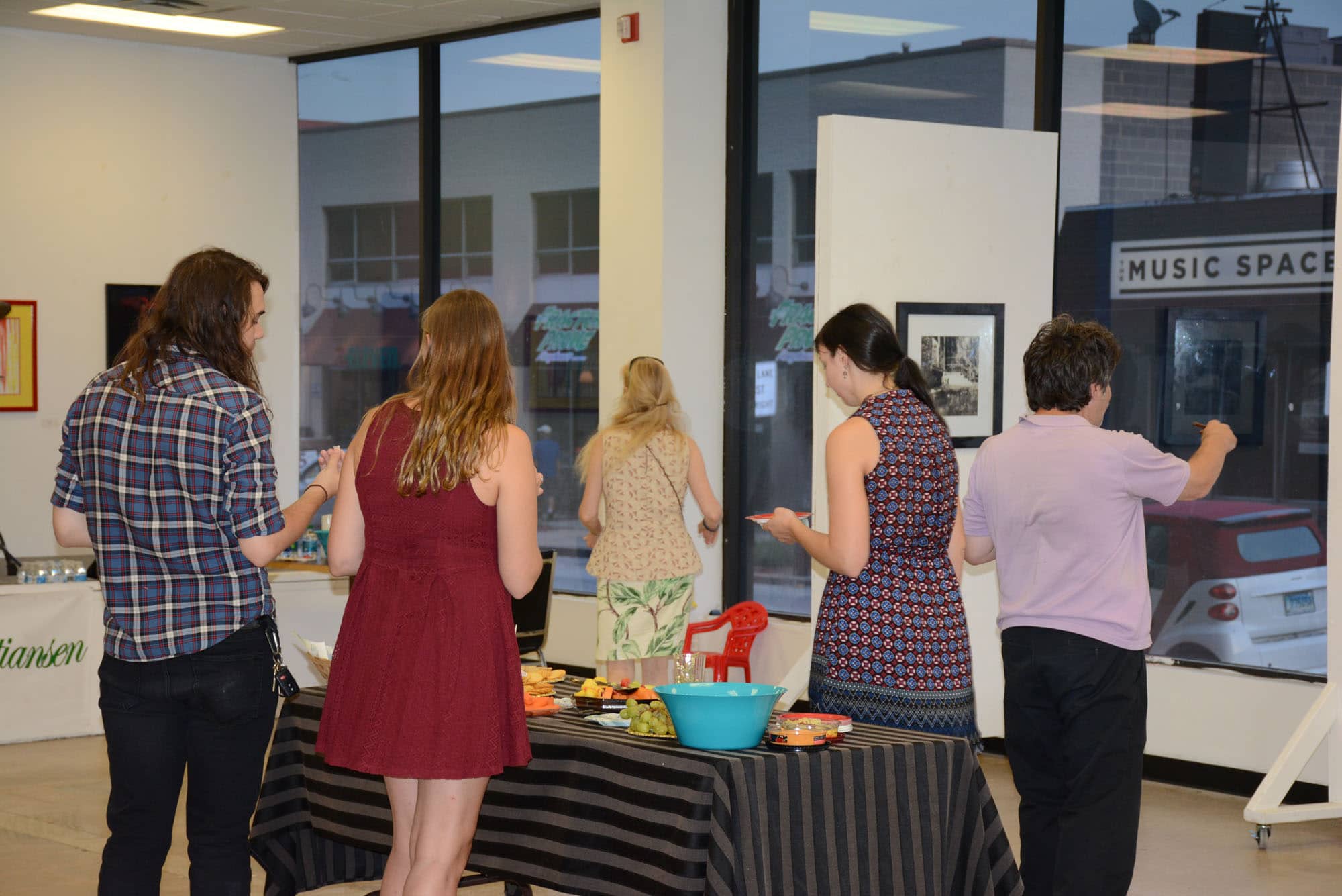 For those who missed the opening night reception, they can still see the WE ARE ORLANDO exhibition through September 30.