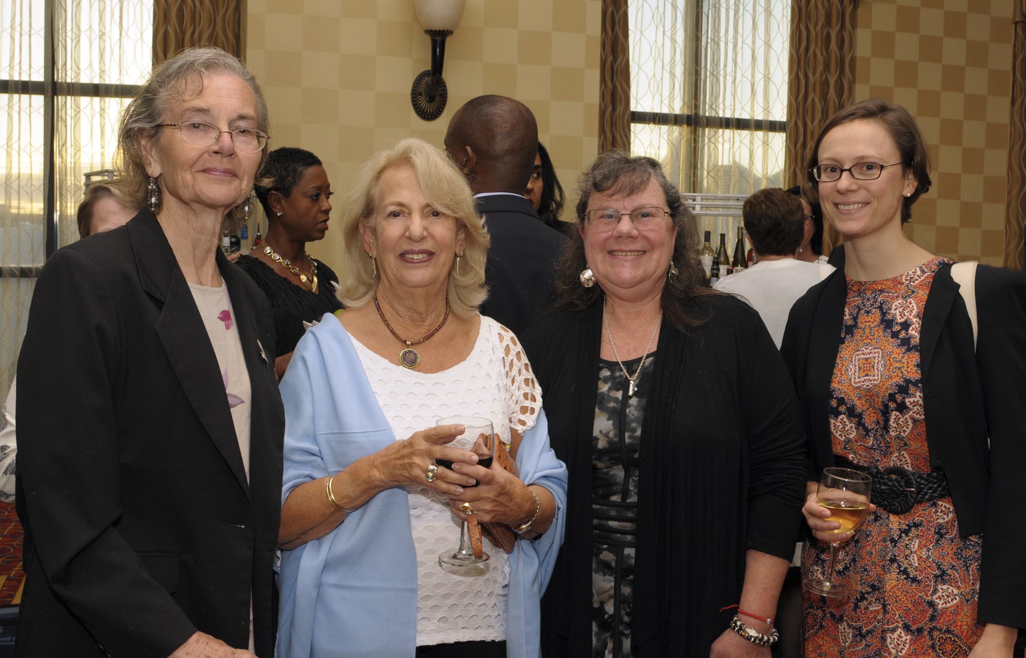 Pictured (LtoR) DTP tutors: Pat Brain, Barbara Wolf, Leslie Denrich and Kate Mill (Photo by Studio Z Photography, courtesy Dyslexia Tutoring Program)
