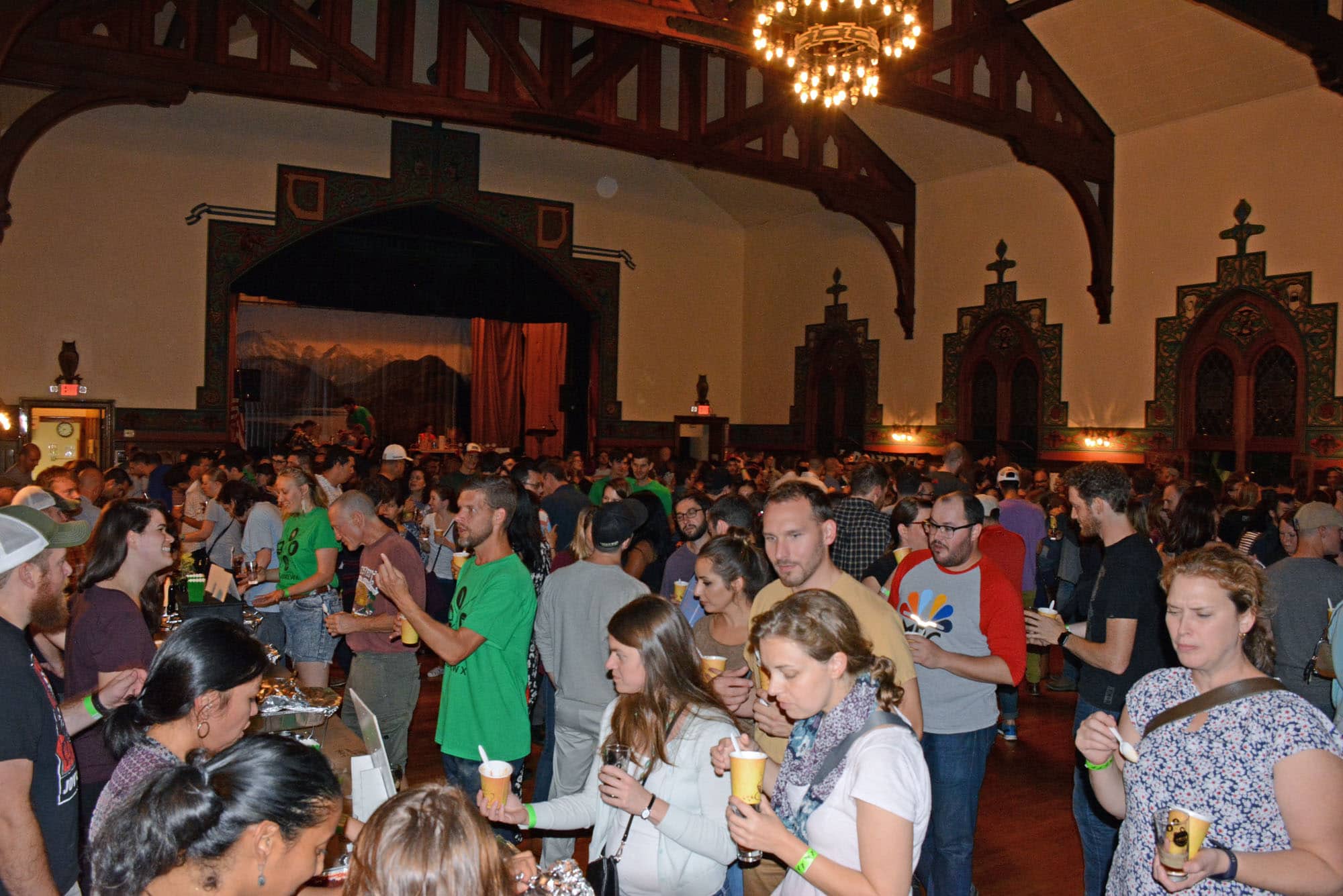 A sold out crowd chowed down at Zion Church of the City at the 10th annual chili & homebrew contest.