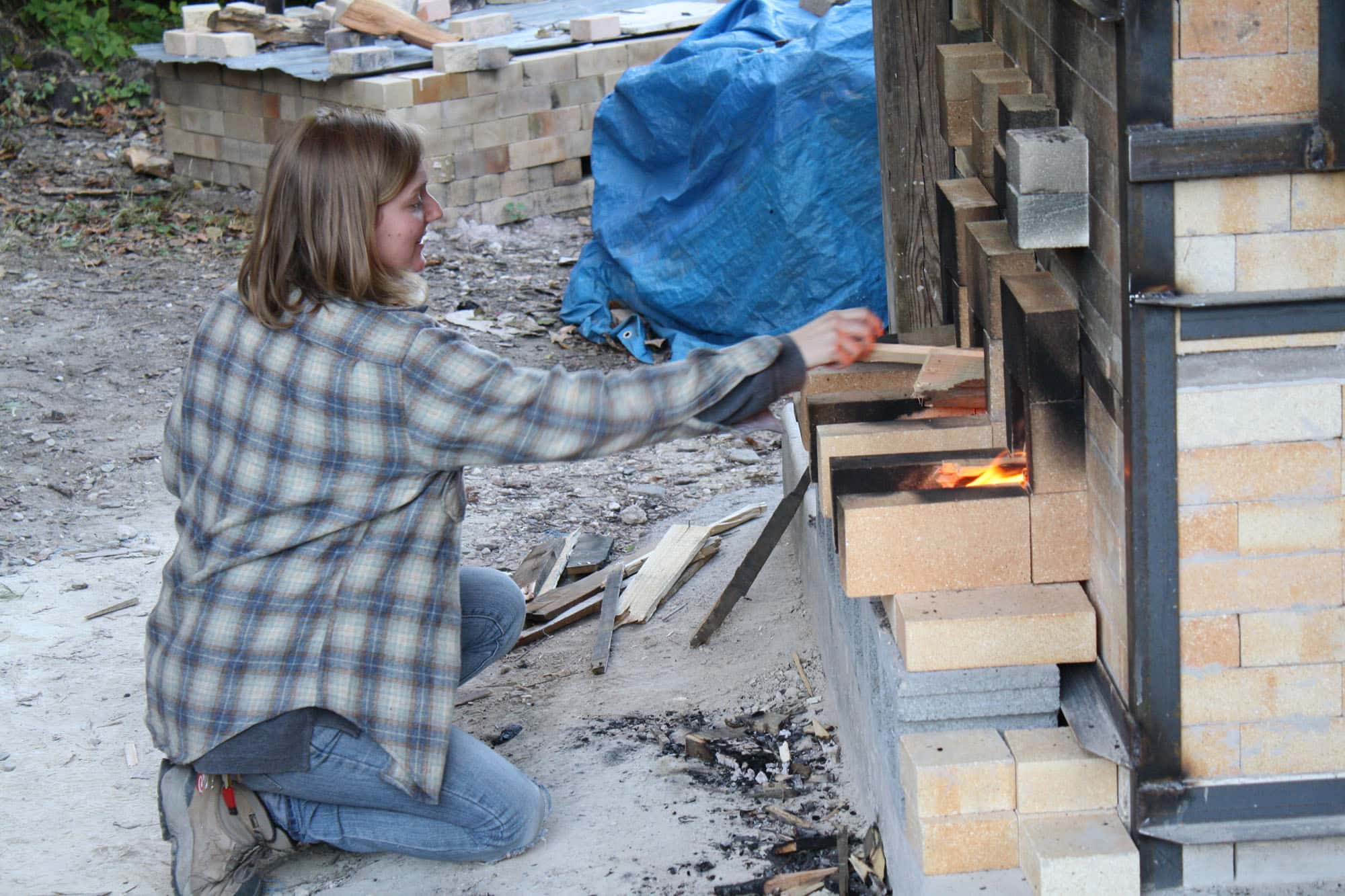 Bianca Loscocco, Wood Kiln Intern