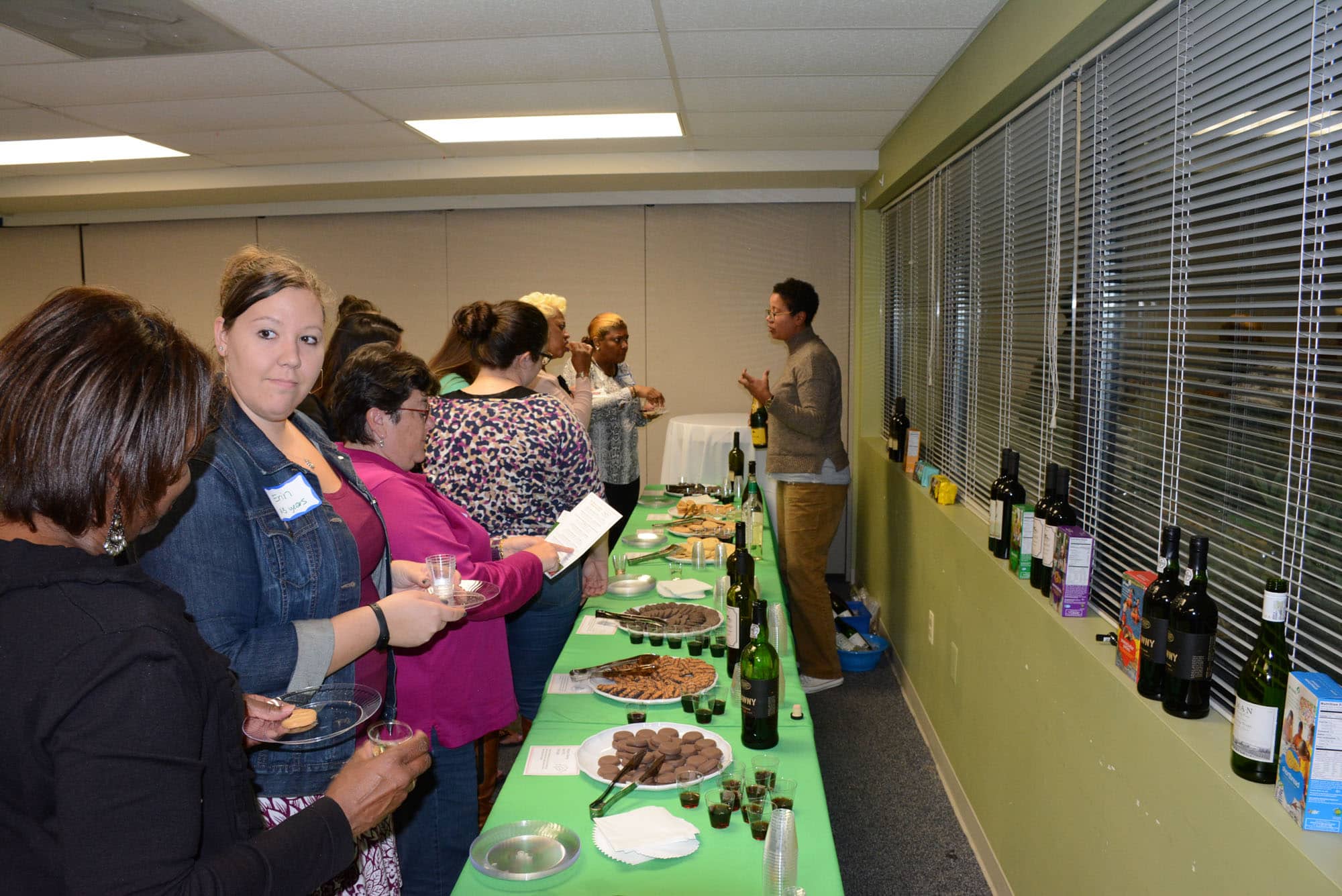 Move Over, Milk & Cookies (October 13, 2016) Members, supporters, volunteers and leaders gathered at Girl Scouts of Central Maryland offices for its first "Girl Scout Cookie & Wine Pairing."