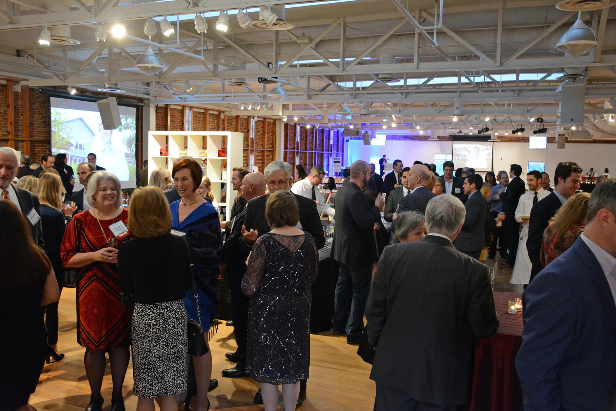 Networking before noshing