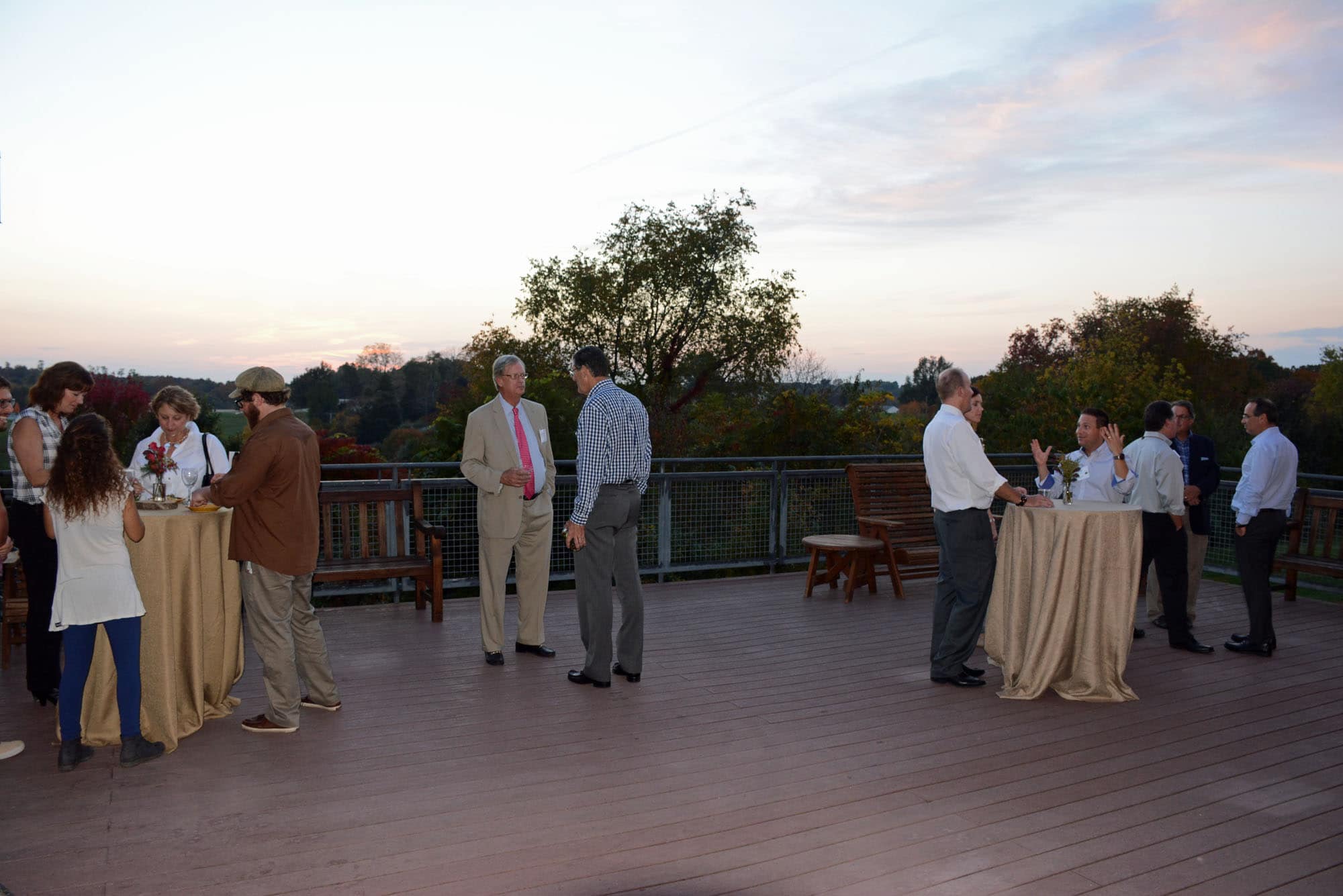Pearlstone Preview (October 19, 2016) To celebrate its 15th anniversary VIPs and supporters of the Pearlstone Retreat & Conference Center were invited for a preview party to check out the Reisterstown campus, and enjoy hors d'oeuvres and cocktails...as well as a gorgeous sunset.
