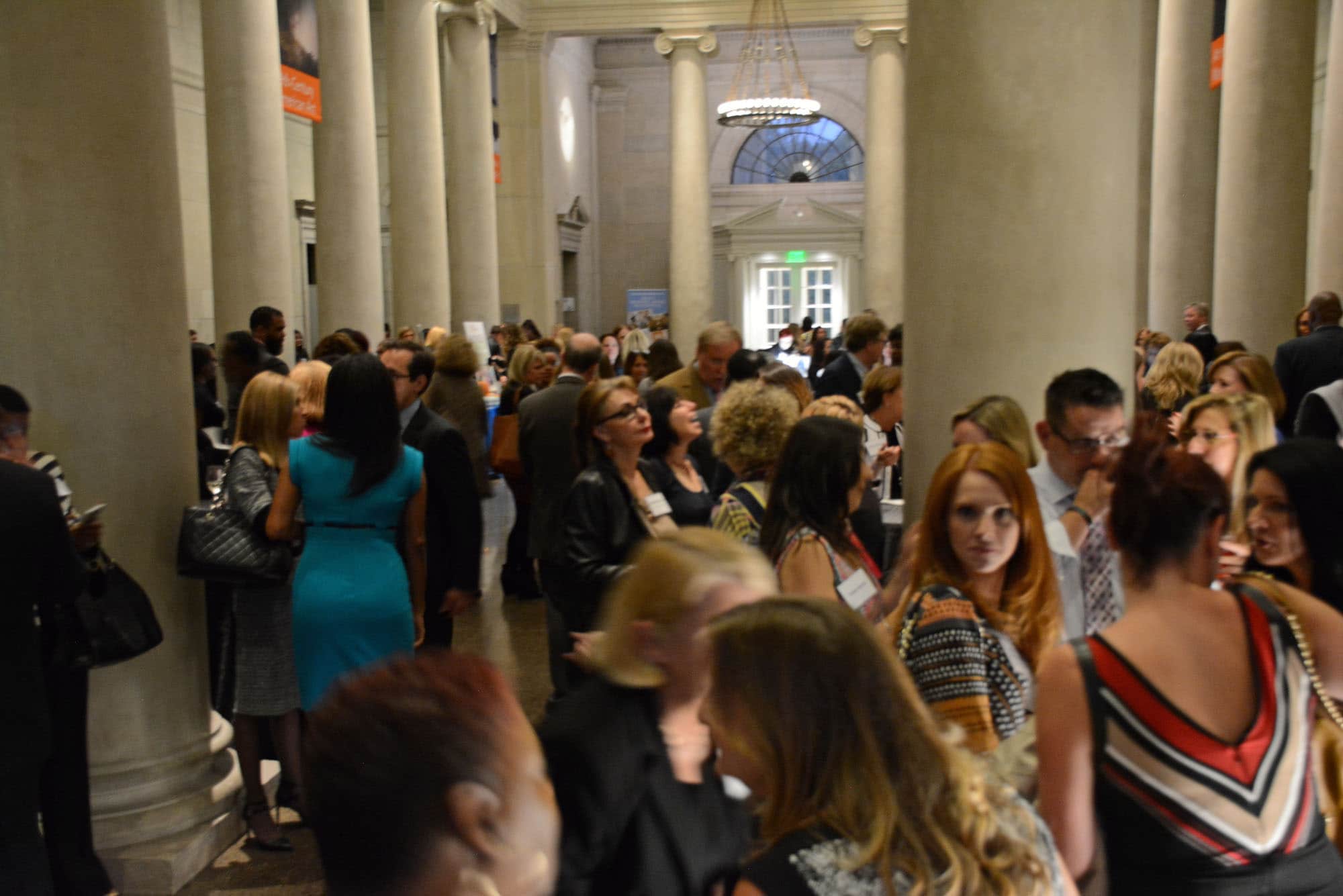Fraternizing & filling Fox Court at the BMA