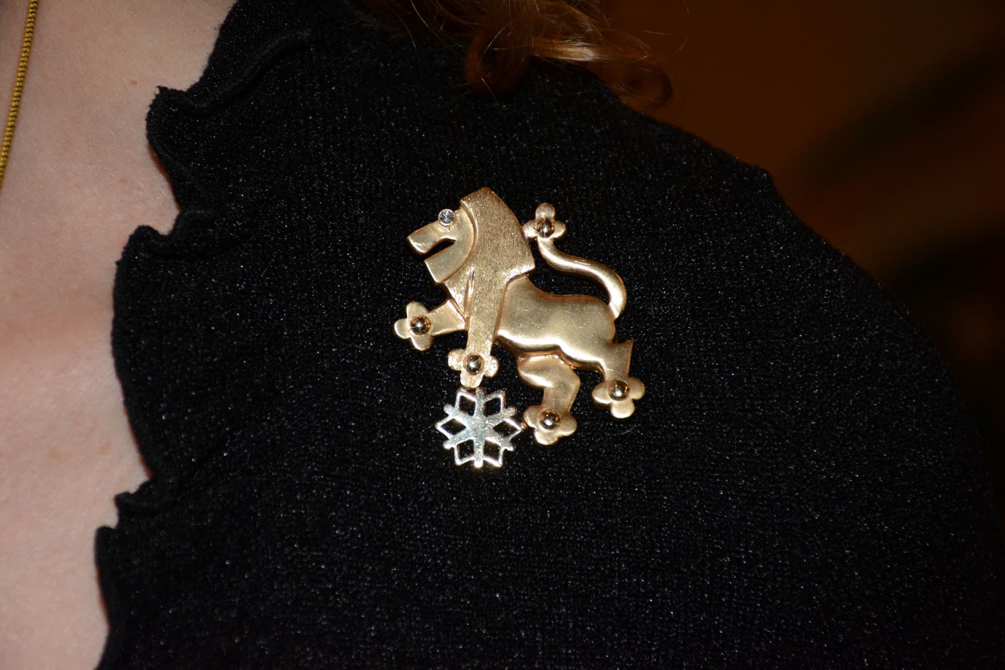 Many of the attendees sported their Lion of Judah pins