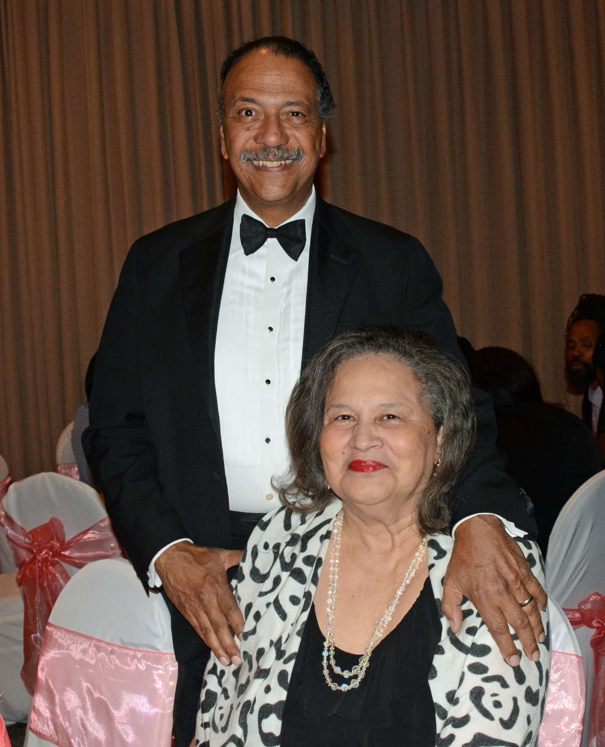 Pictured (LtoR) Verna Edwards, Northside Center for Child Development executive assistant; and Argin Hutchins, Coppin State University professor of psychology