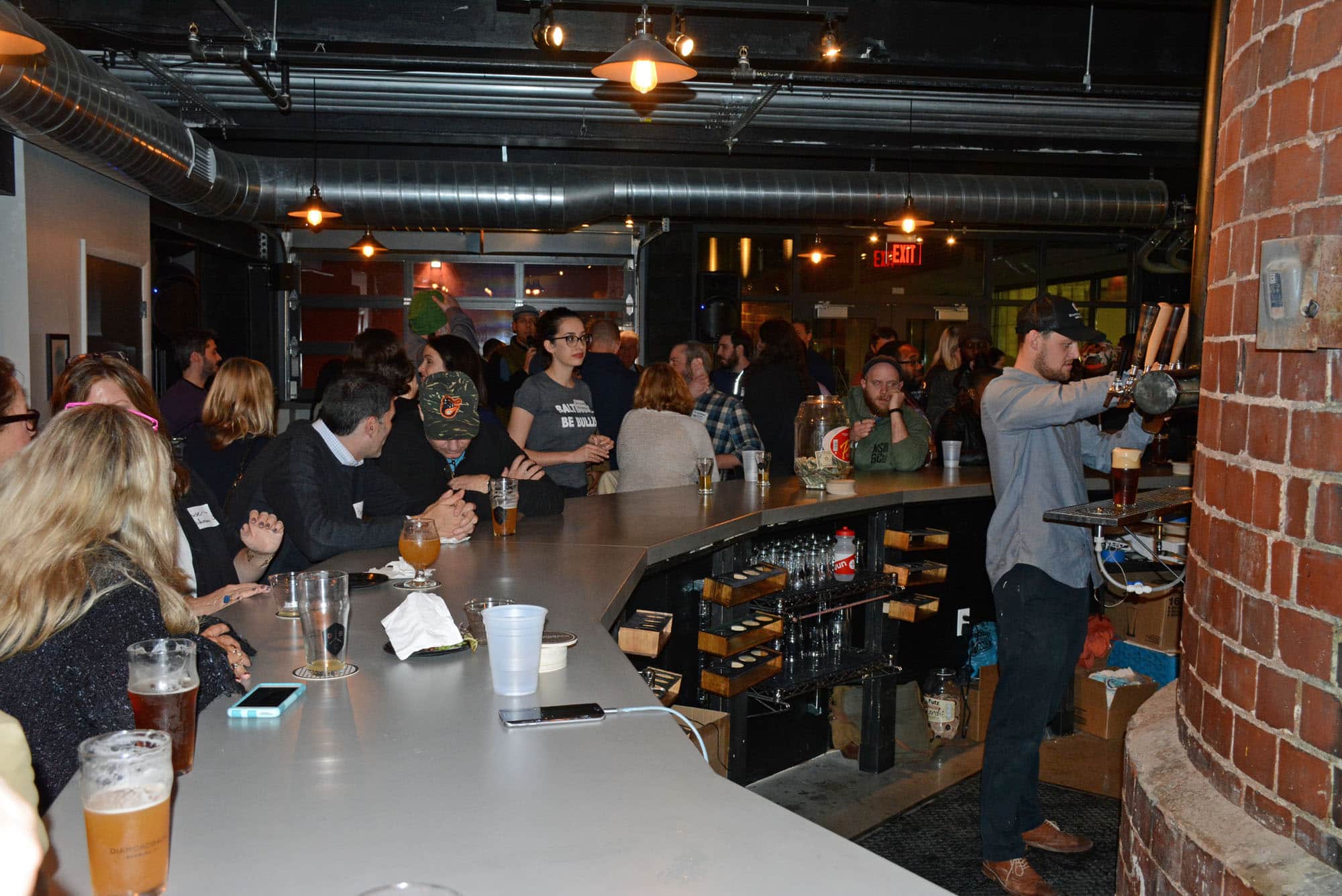 Brews & Banter (November 29, 2016) What better for Startup Soiree's first-ever panel discussion than one all about beer? Dozens filled the Diamondback Brewing Co. tasting room for "Novembeer in Baltimore," where they networked, listened to the panel from a number of local brewing companies, and tried samples of the subject at hand.
